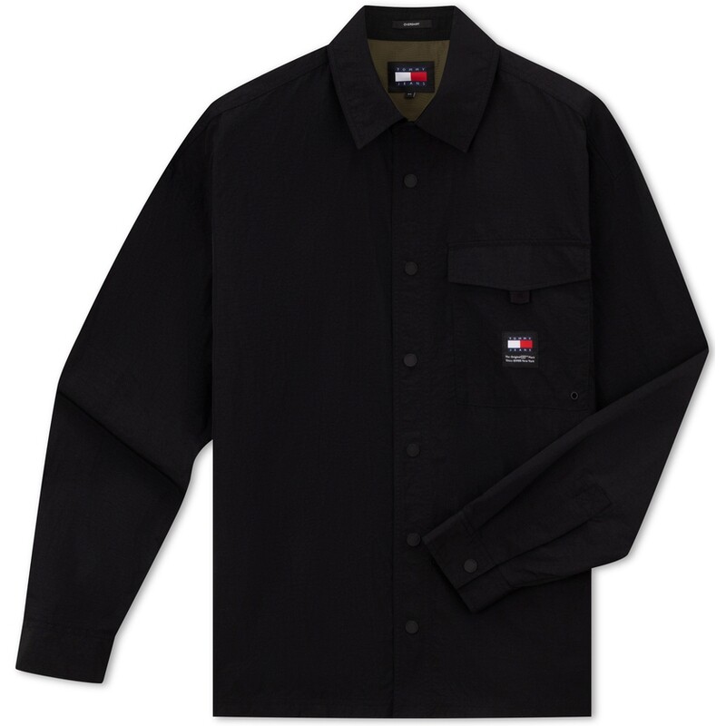 

Мужская рубашка Tommy Hilfiger, цвет Black BDS