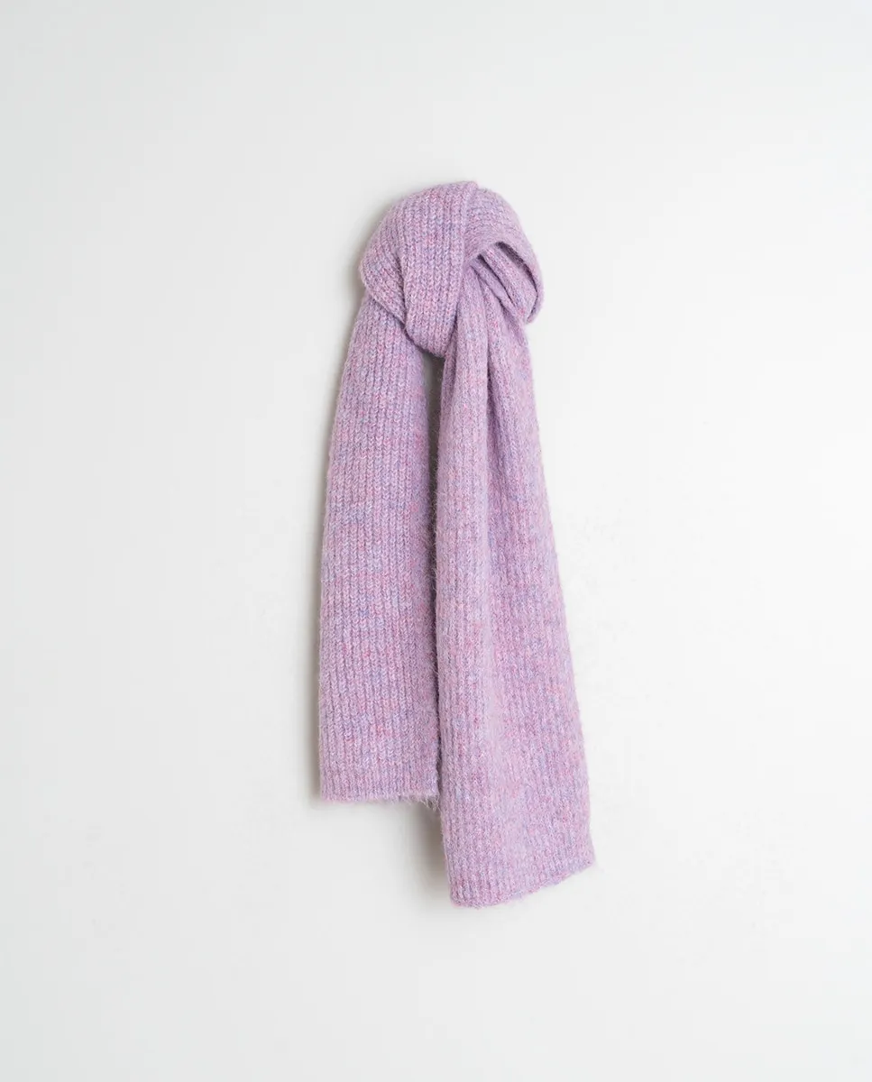 

Вязаный шарф мраморного цвета Indi & Cold