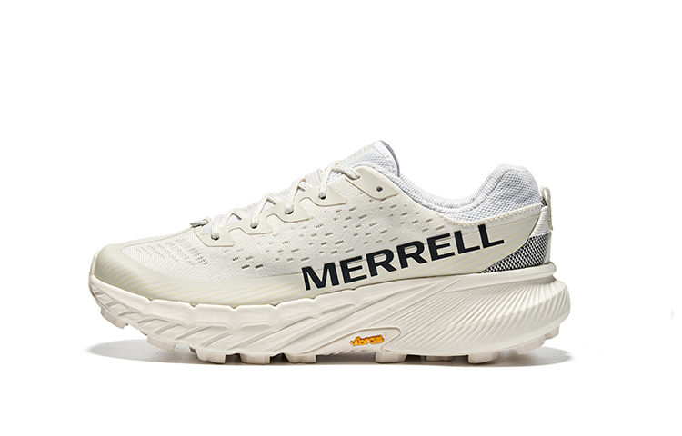 

MERRELL Мужские кроссовки для бега и тренировок Agility Peak с амортизацией, противоскользящей подошвой, износостойкостью и дышащими свойствами, низкие, бело-черные, цвет White