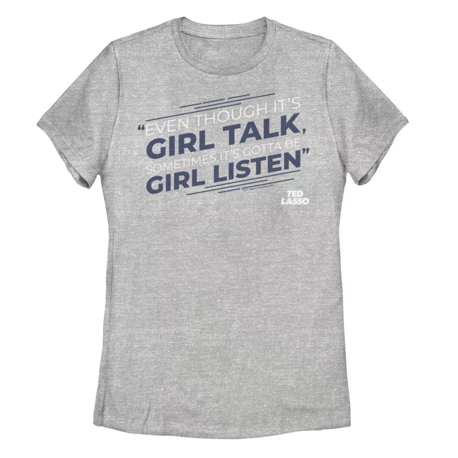 

Детская футболка с рисунком Ted Lasso Girl Listen Movie Quote Licensed Character