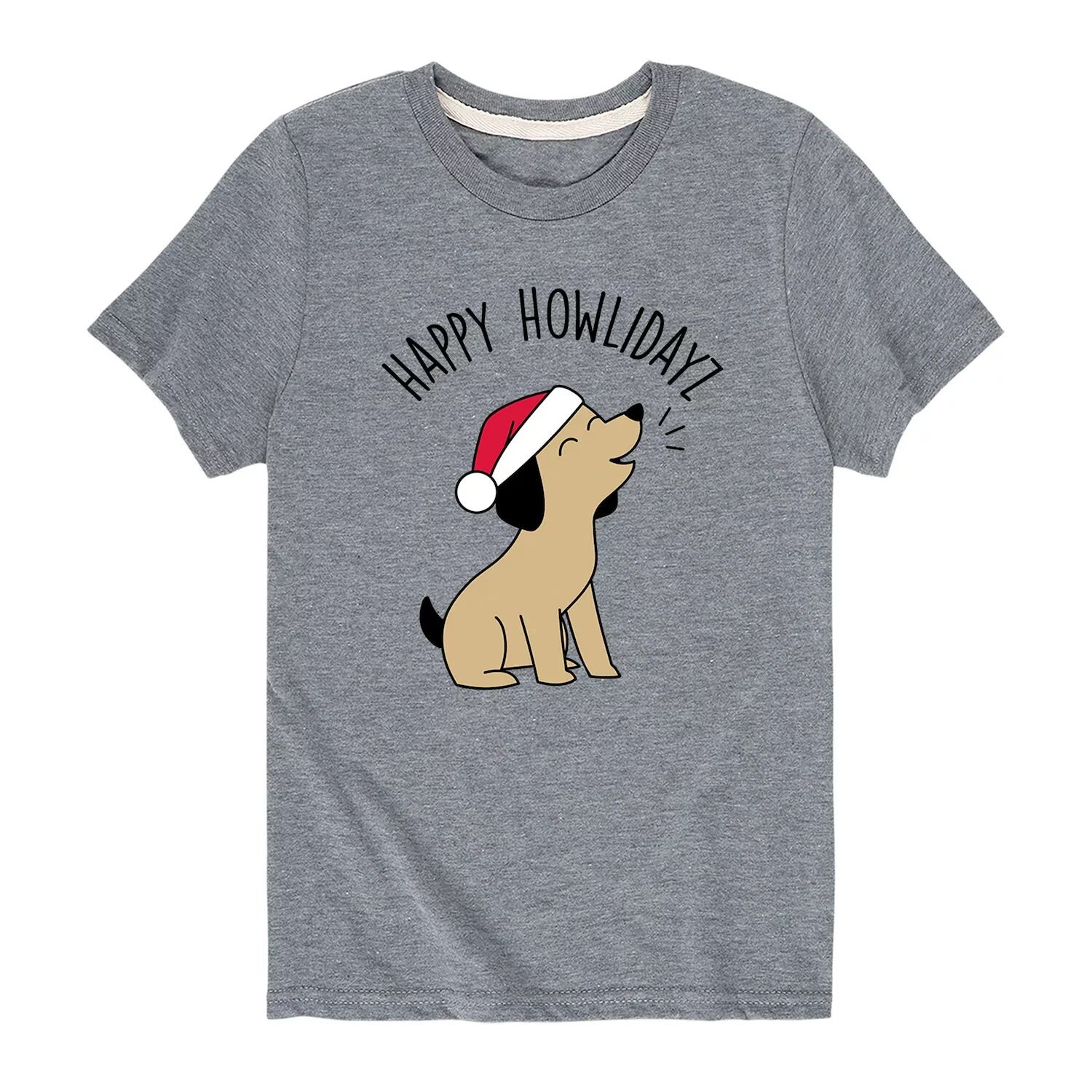 

Футболка Happy Howlidayz для мальчиков 8–20 лет с собакой Licensed Character