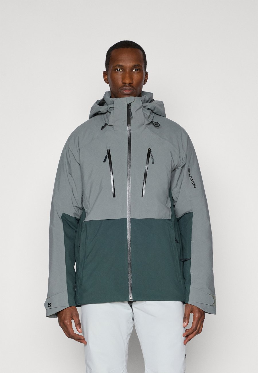 

Лыжная куртка Salomon BRILLIANT 2.0 JACKET, Sedona Sage/Green Gables/Grey