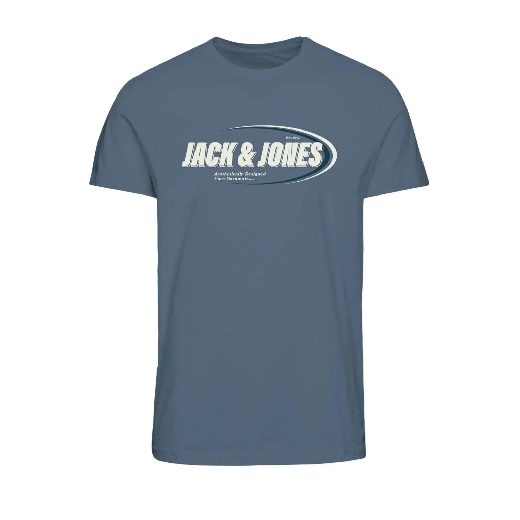 

Рубашка с короткими рукавами для подростков Jack & Jones «JCORAY BRANDING TEE SS CREW NECK FST JNR» Jack & Jones Junior, цвет Flint Stone