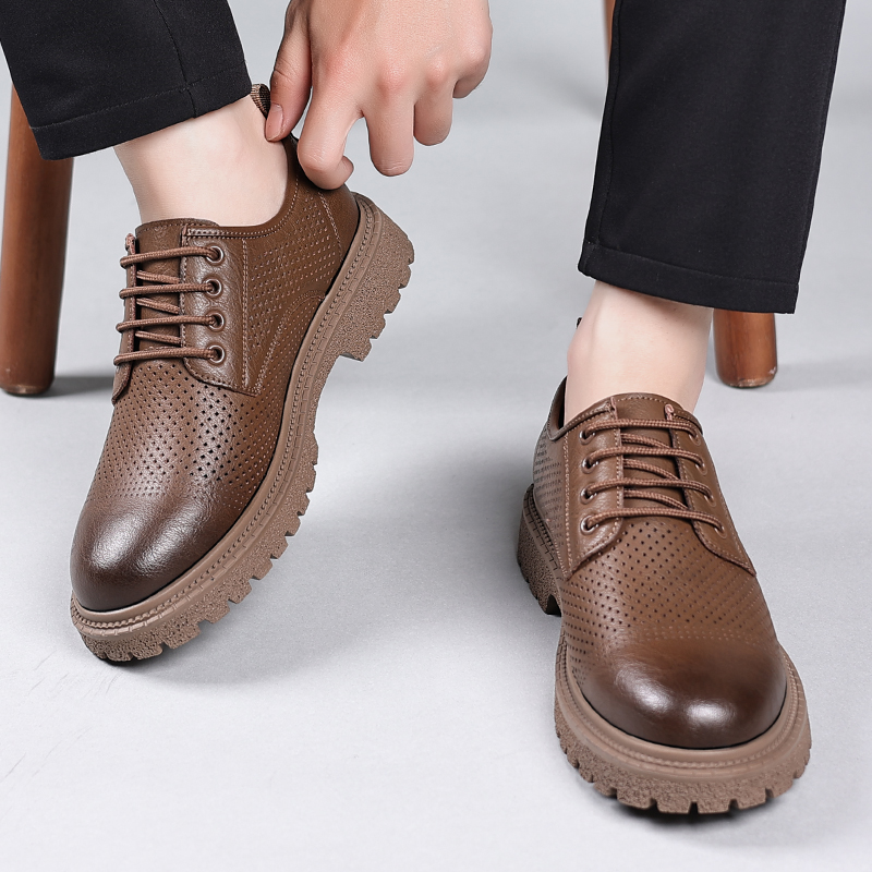 Mr. Thorn Tree Мужские повседневные туфли цвета хаки, цвет Khaki — фото 4