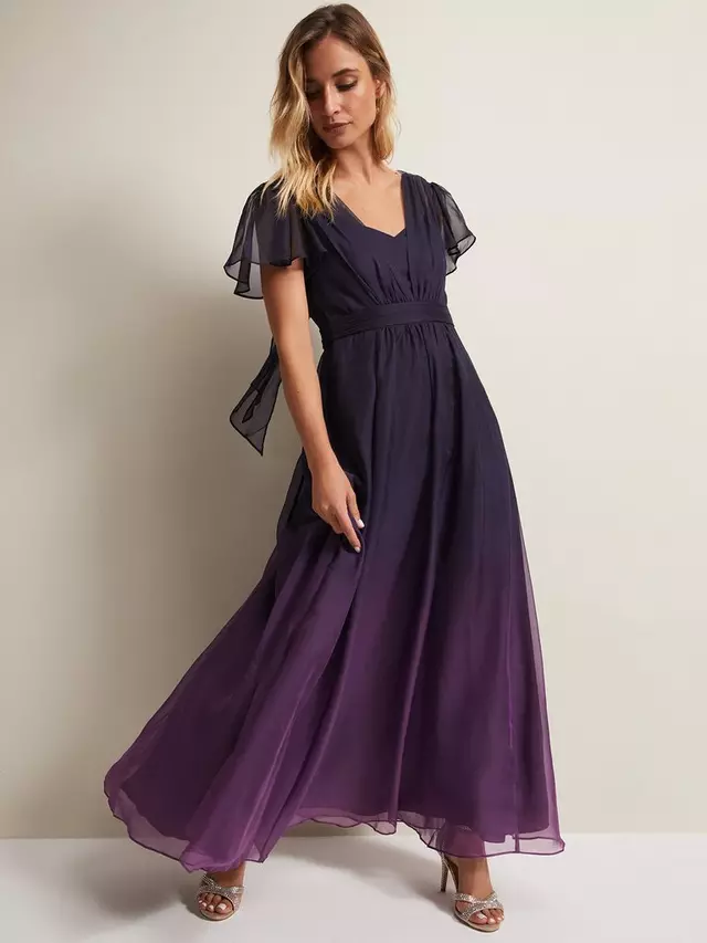 

Платье Phase Eight Selene Ombre Maxi, фиолетовый