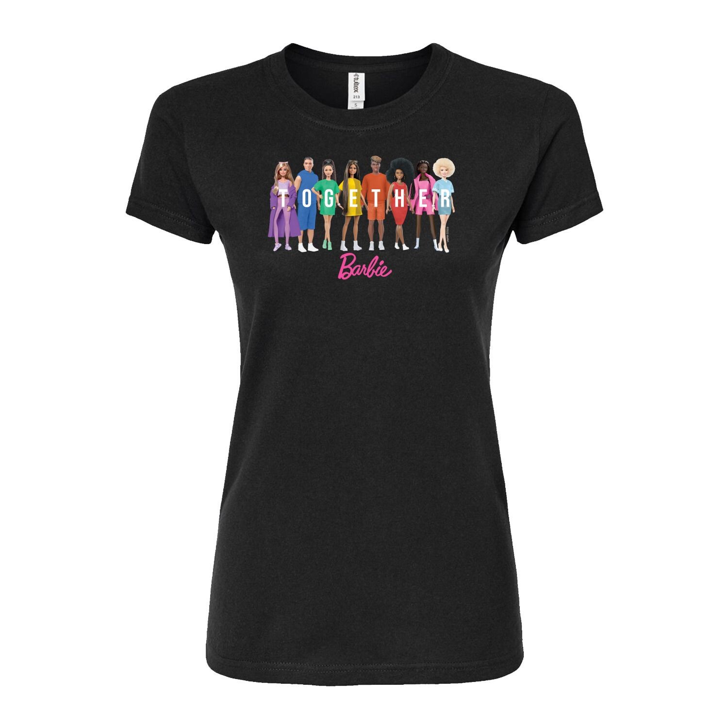 

Футболка с логотипом Juniors' Barbie Together Pride Barbie, черный