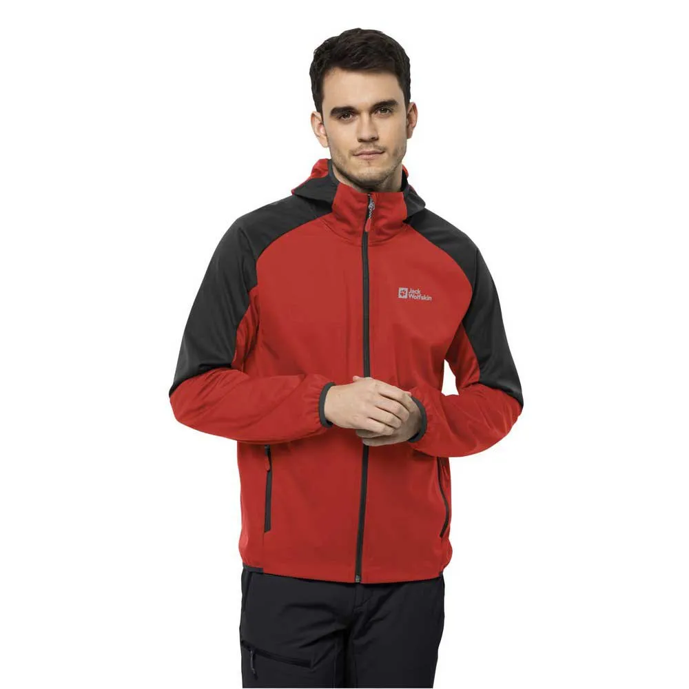 

Толстовка Jack Wolfskin Feldberg, красный