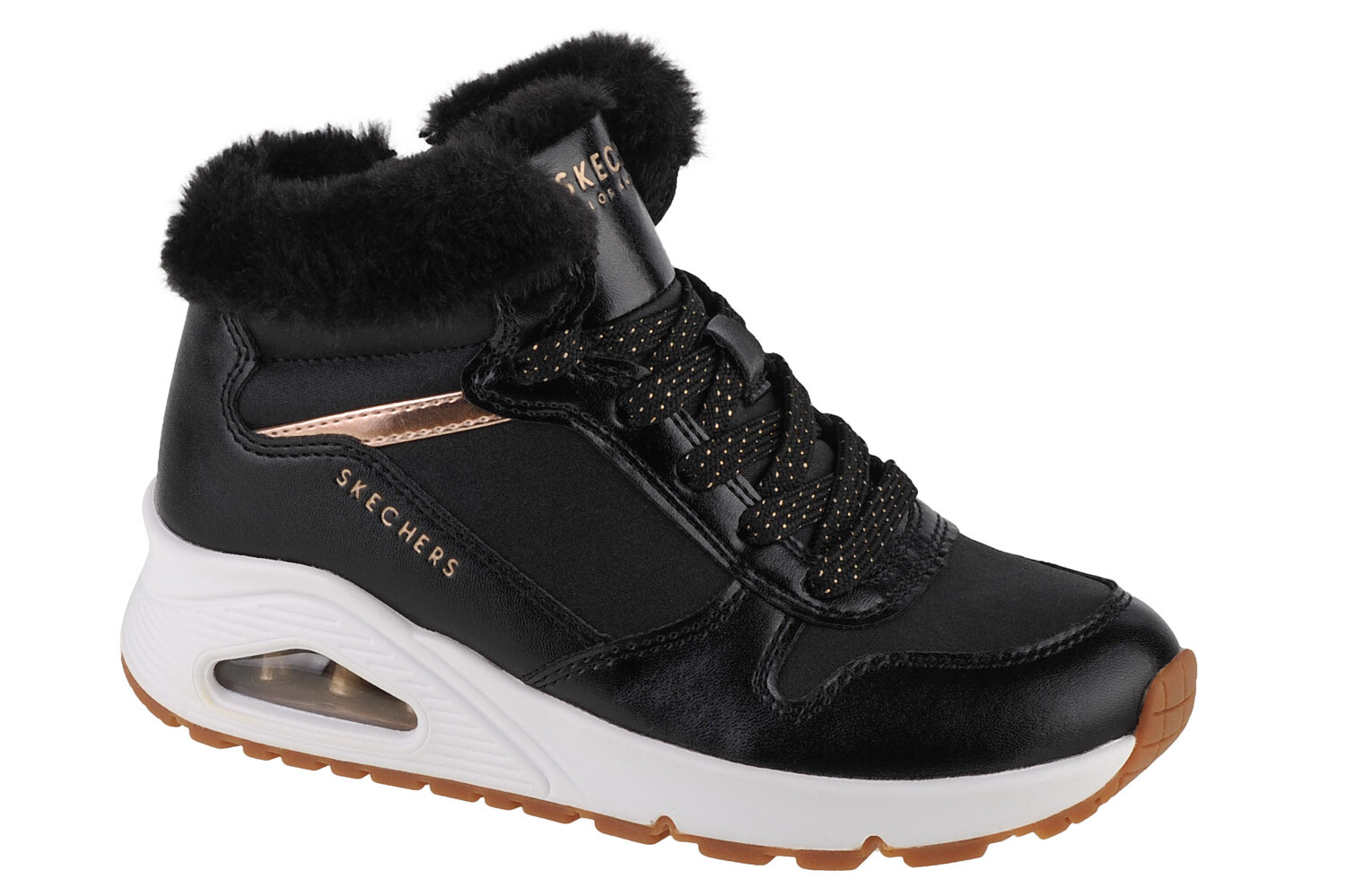 

Сапоги Skechers Skechers Uno Cozy On Air, черный