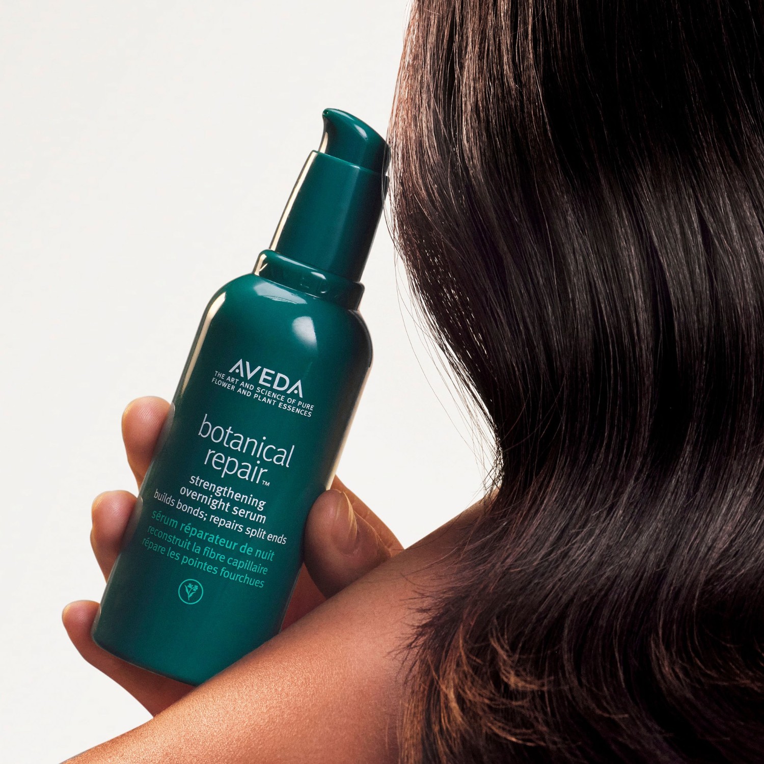 Сыворотка для волос reparatur & pflege strengthening overnight serum limited edition Aveda, объем 100 мл — фото 4