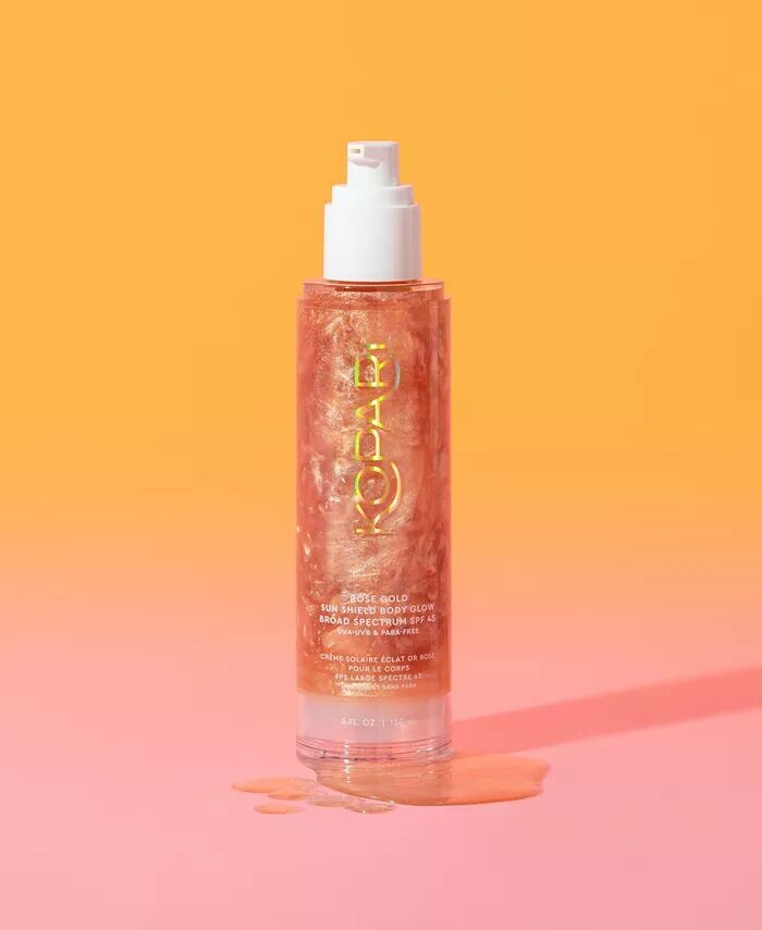 Солнцезащитный крем для тела с розовым золотом SPF 45 Kopari Beauty — фото 2