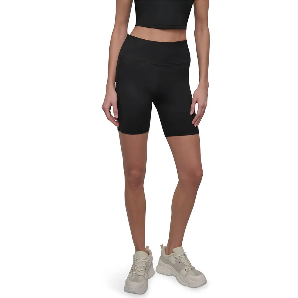 

Леггинсы DKNY Balance 7/8 High Waist Short, черный