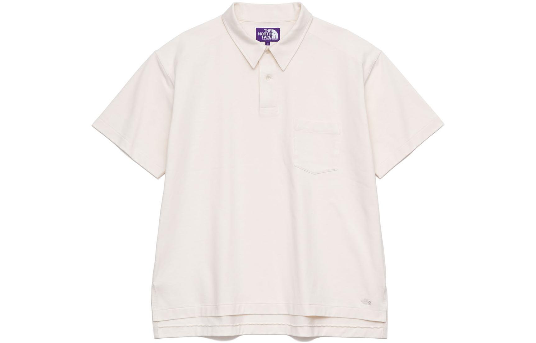 

Рубашка-поло мужская цвета экрю THE NORTH FACE PURPLE LABEL, Ecru