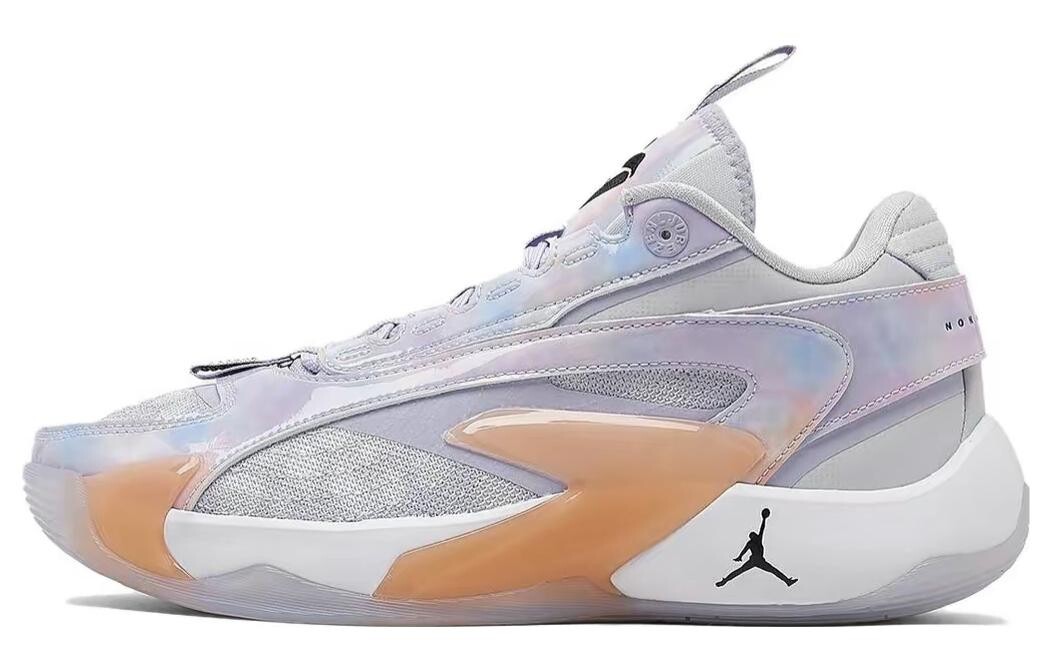 Баскетбольные кроссовки Jordan Luka 2 унисекс, Белый/Фиолетовый