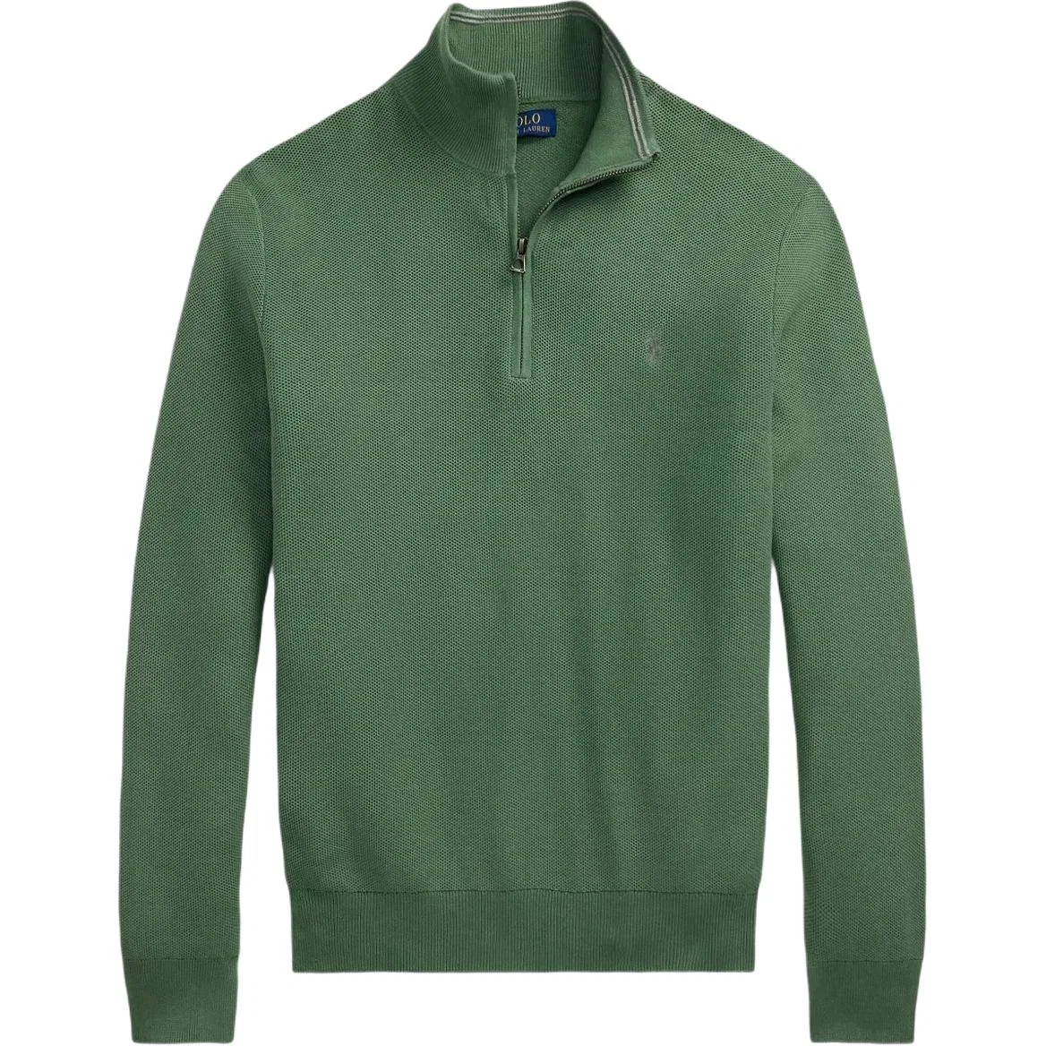 Свитшот хлопковый Polo Ralph Lauren зеленый