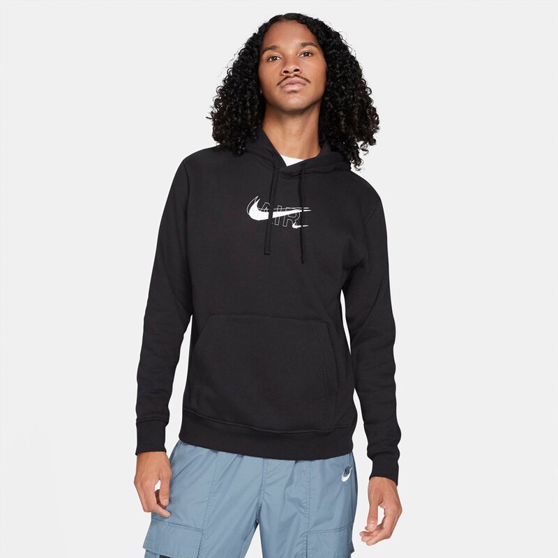 

Hooded sweatshirt m nsw hoodie po air prnt pack Nike, мультиколор