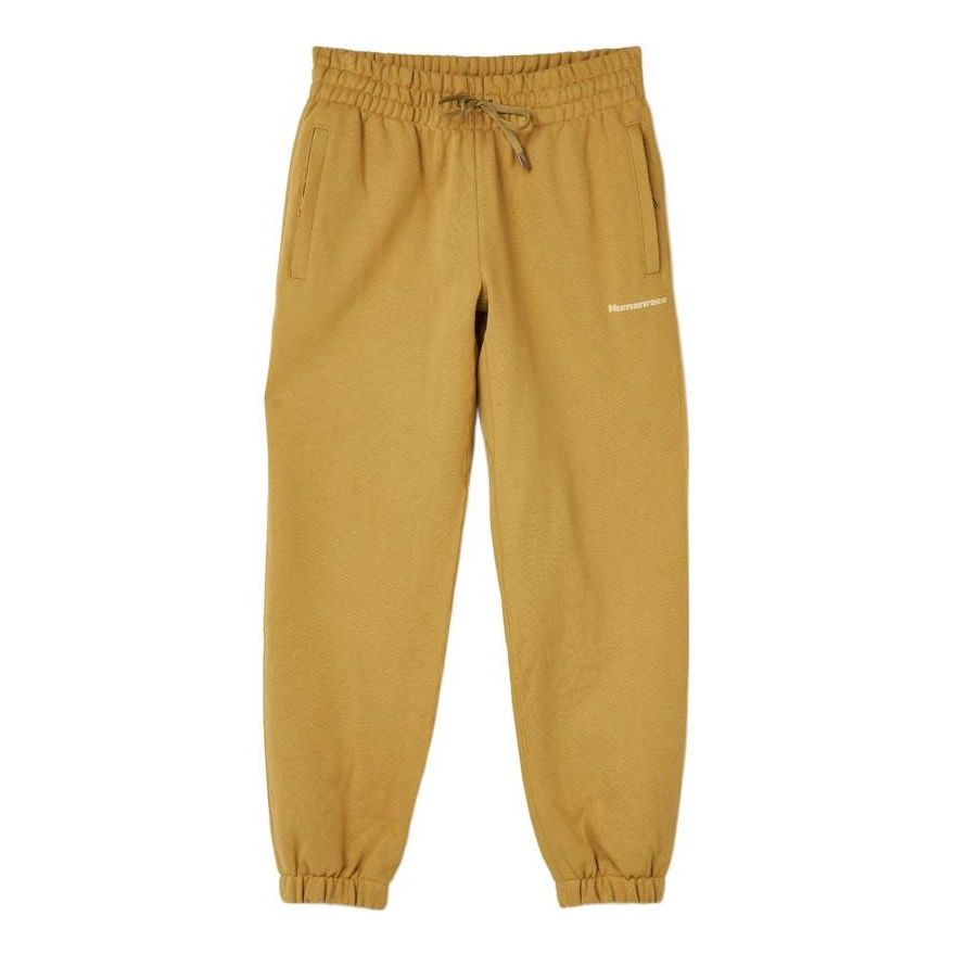

Спортивные брюки adidas x Pharrell Humanrace Small Logo Sweatpants 'Tan', желто-коричневый