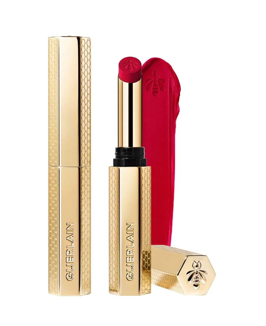 Помада KissKiss с медом Guerlain, 559 red bouquet