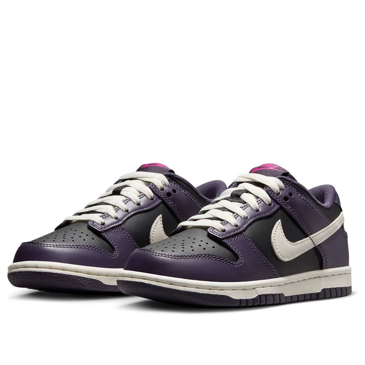 Кроссовки (GS) Nike Dunk Low 'Dark Raisin' — фото 4