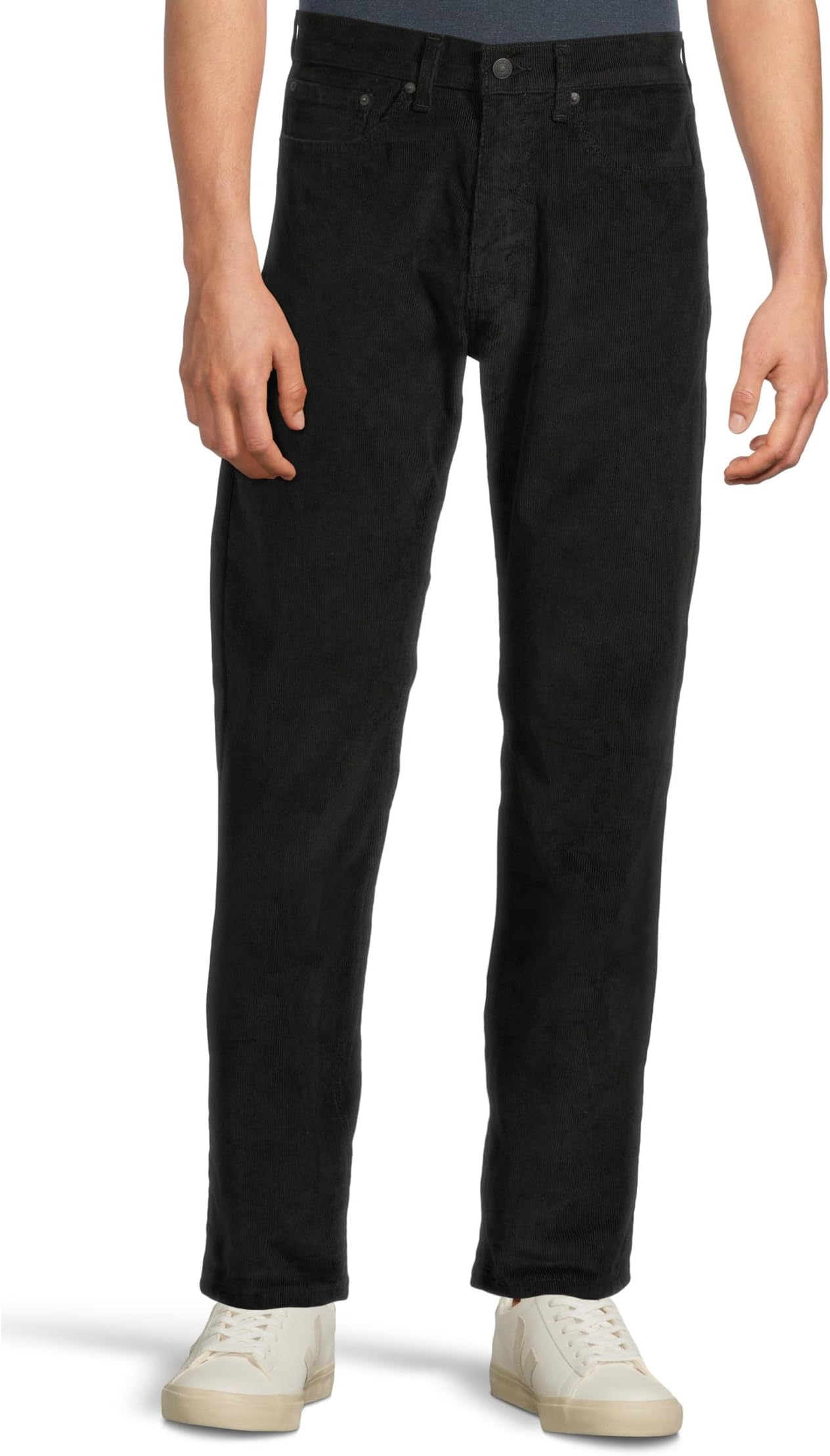 

Джинсы Levi's Mens 505 Regular, цвет Rinse Black 14w Cord Wt