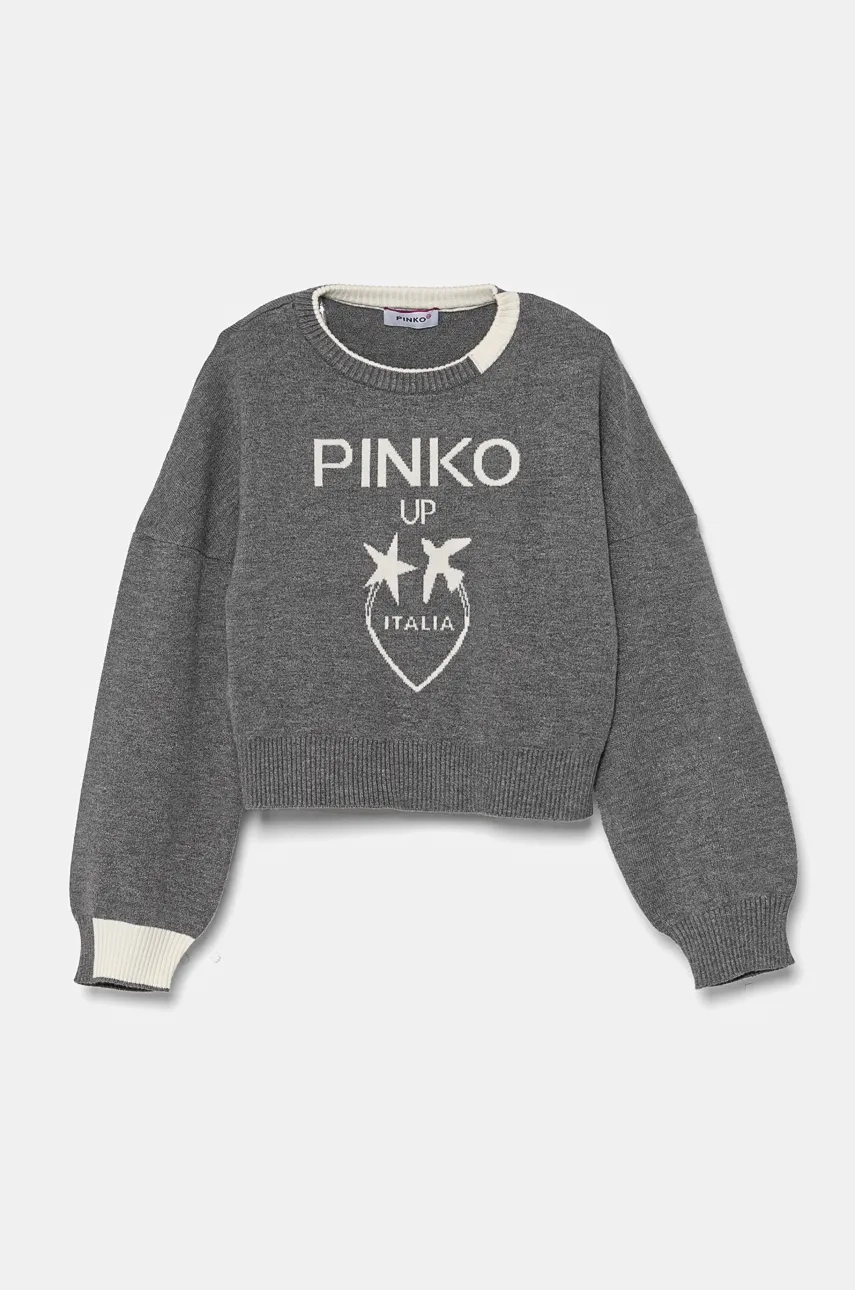 

Детский свитер Pinko Up, серый