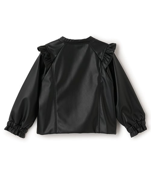 Куртка без воротника Lycee mine, Black — фото 2