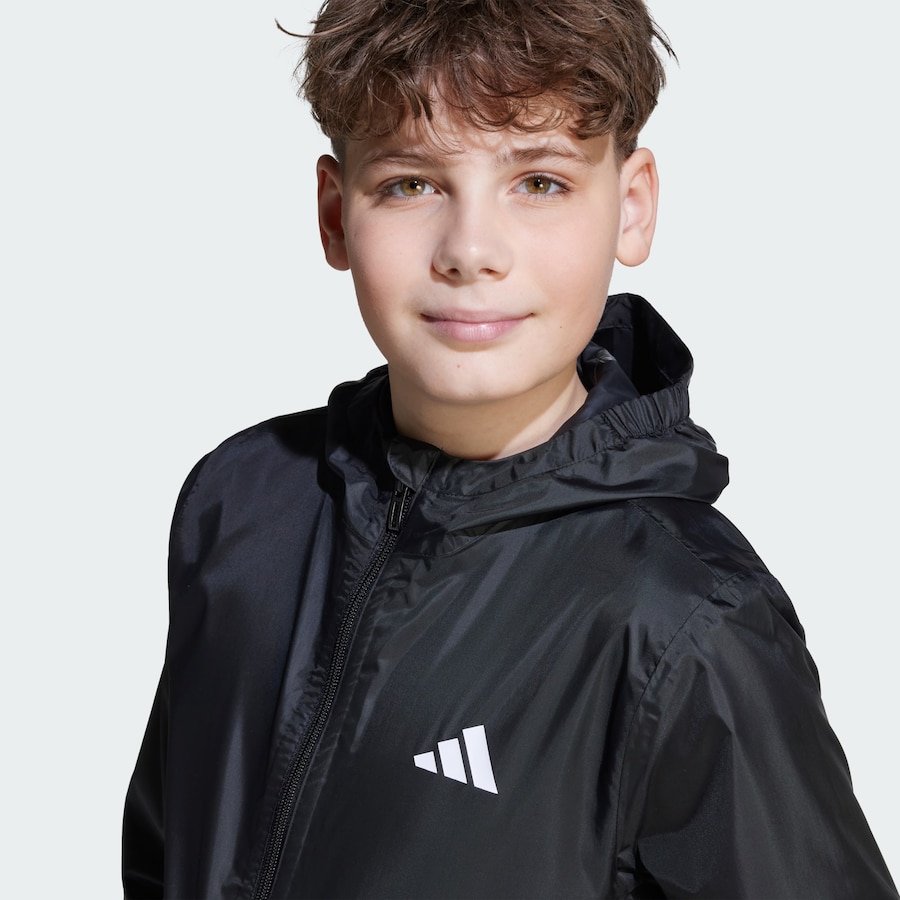 Спортивная куртка ADIDAS SPORTSWEAR Rain Jacket, черный — фото 4