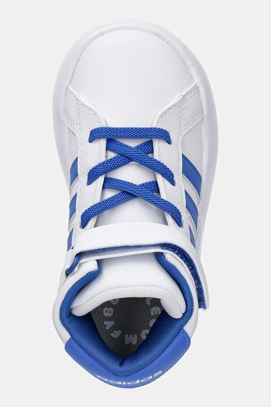 Детские кроссовки Grand Court Mid Adidas, белый — фото 4