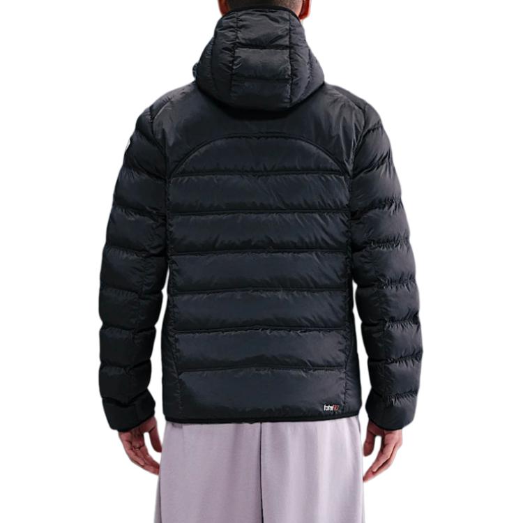 Пуховик total 90 therma fit мужской Nike, черно-белый — фото 3