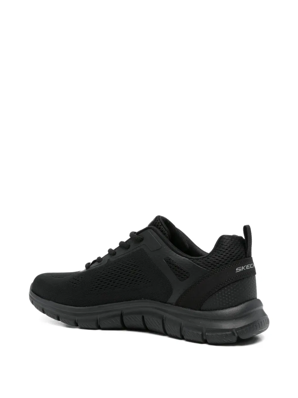Отслеживайте более широкие кроссовки Skechers, черный — фото 3
