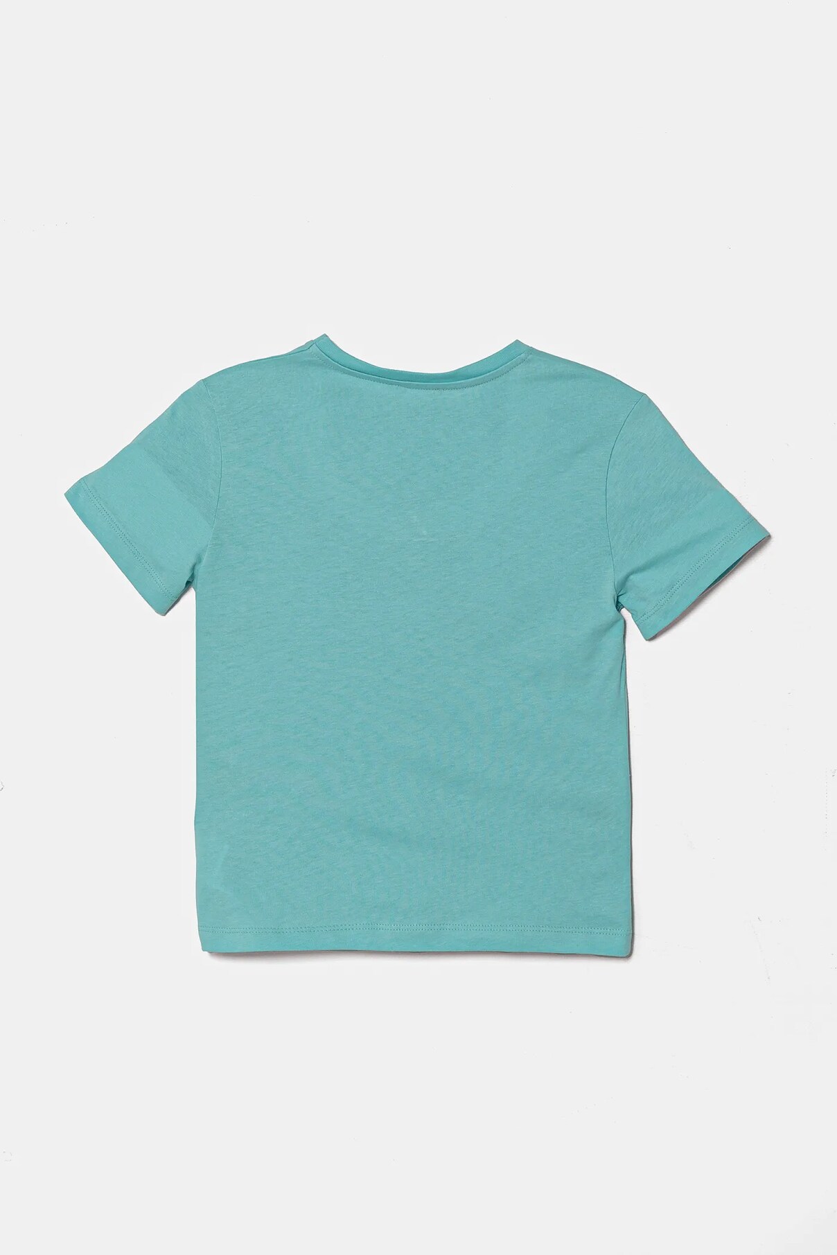 Футболка из хлопка для детей United Colors Of Benetton, бирюзовый — фото 3