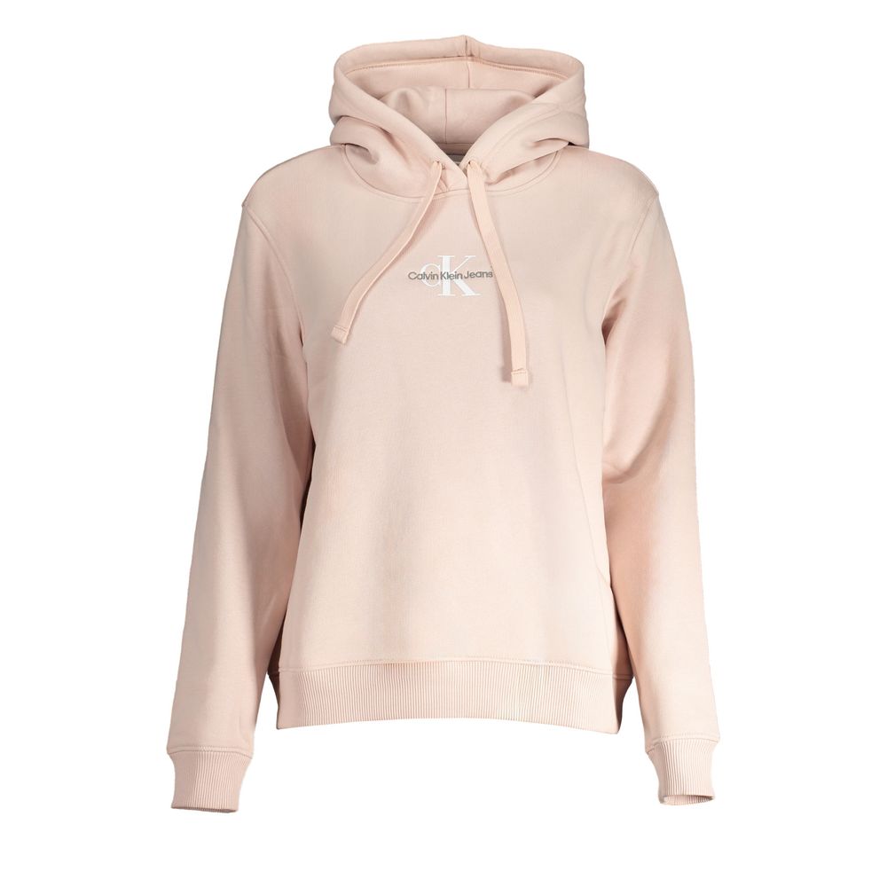 

Розовый хлопковый свитер Calvin Klein