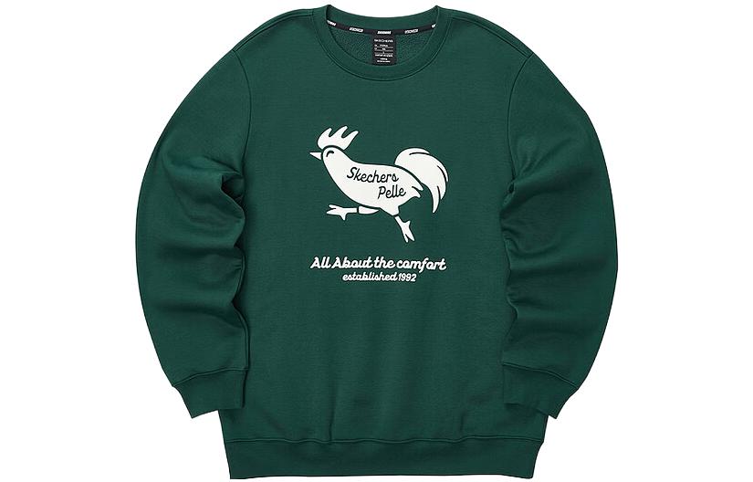 

Свитшоты Unisex Army Green/02ZG Skechers, зеленый