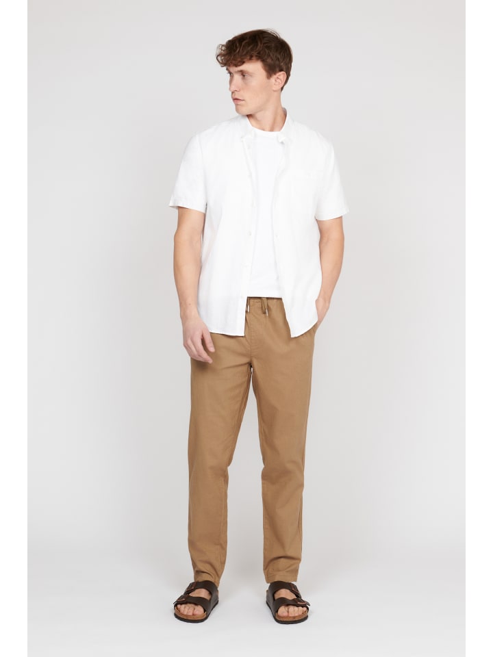 

Рубашка MAtrostol с короткими рукавами, прямого кроя, белого цвета. Matinique