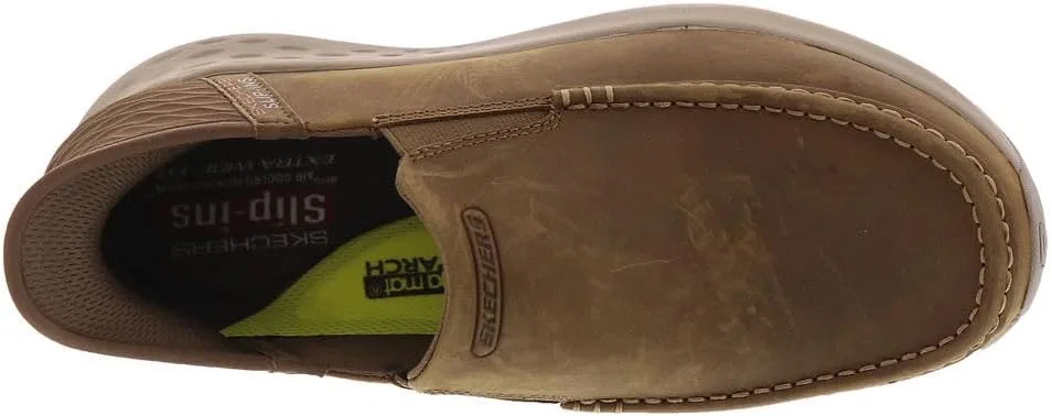 Мужские кроссовки Skechers Parson Oswin, Desert Leather — фото 2