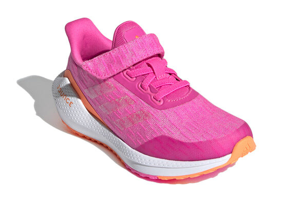 Кроссовки eq21 run velcro j Adidas, розовый — фото 3