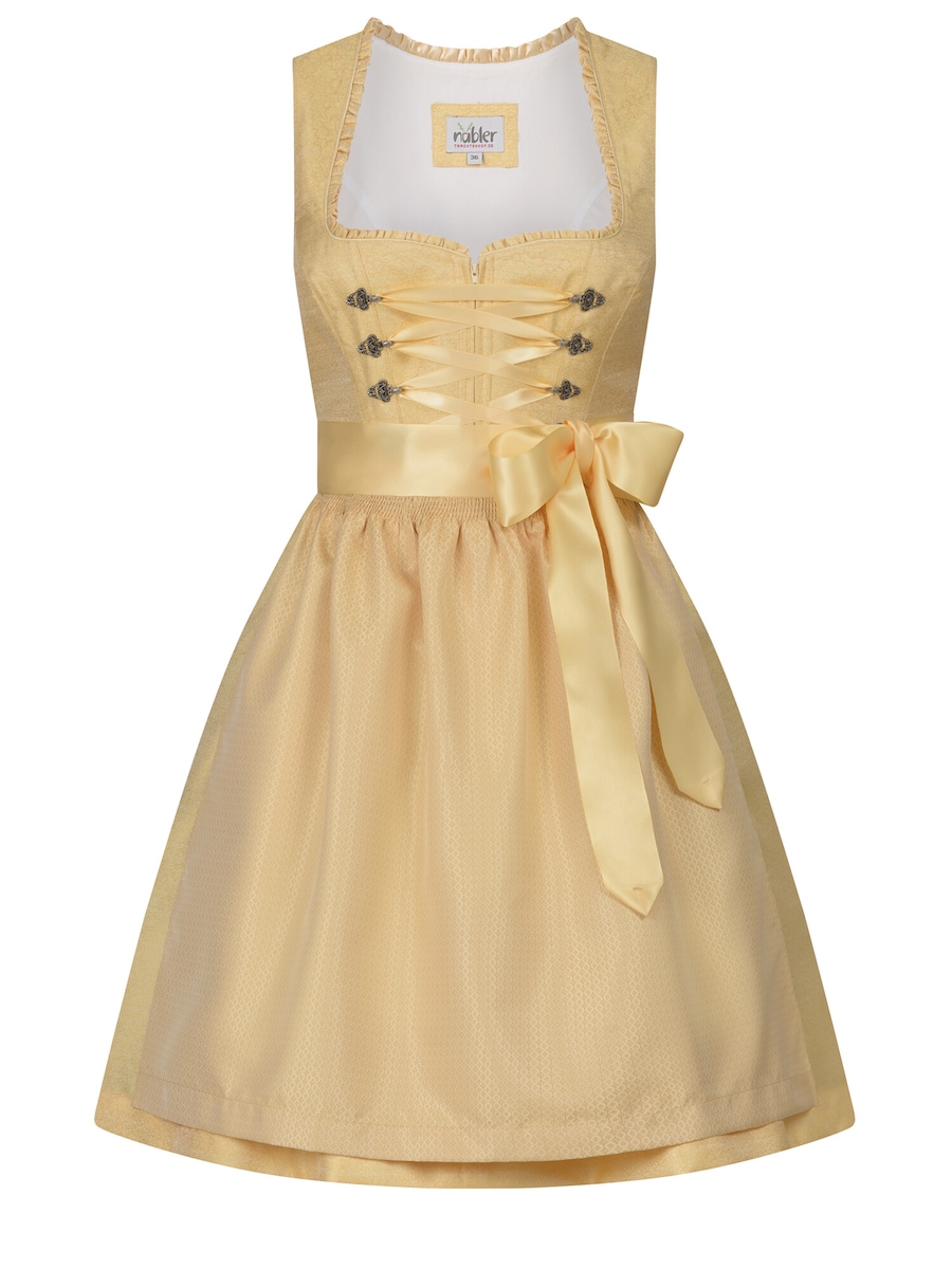 

Широкая юбка в сборку Trachtenhof Nübler Midi Gundula, желтый