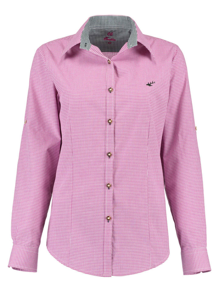 

Традиционная блузка Утуту темно-красного цвета OS-Trachten