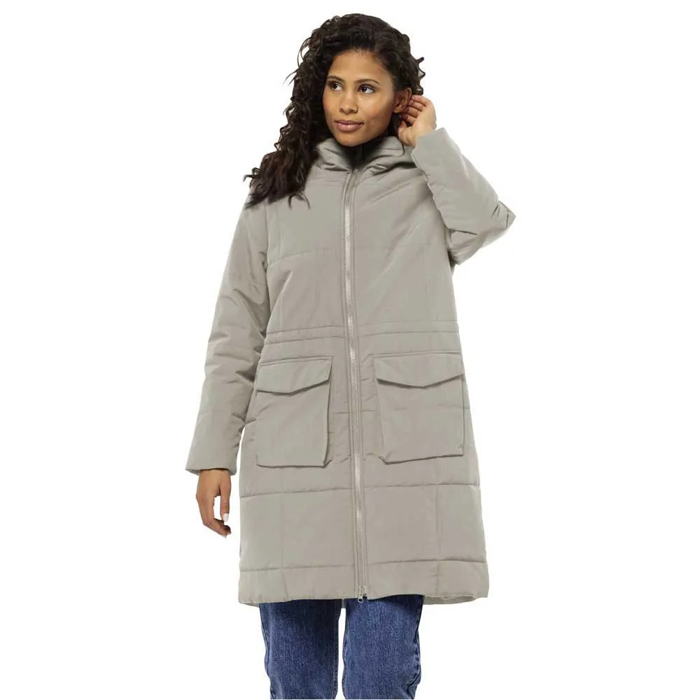 

Парка Jack Wolfskin White Frost, серый