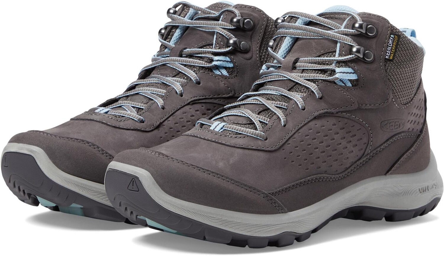 

Ботинки KEEN Terradora Explorer Mid Waterproof, цвет Steel Grey/Clear Sky