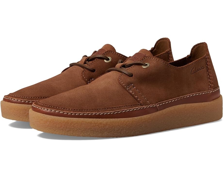 

Кроссовки Clarks Oakpark Lace, цвет Cola Suede