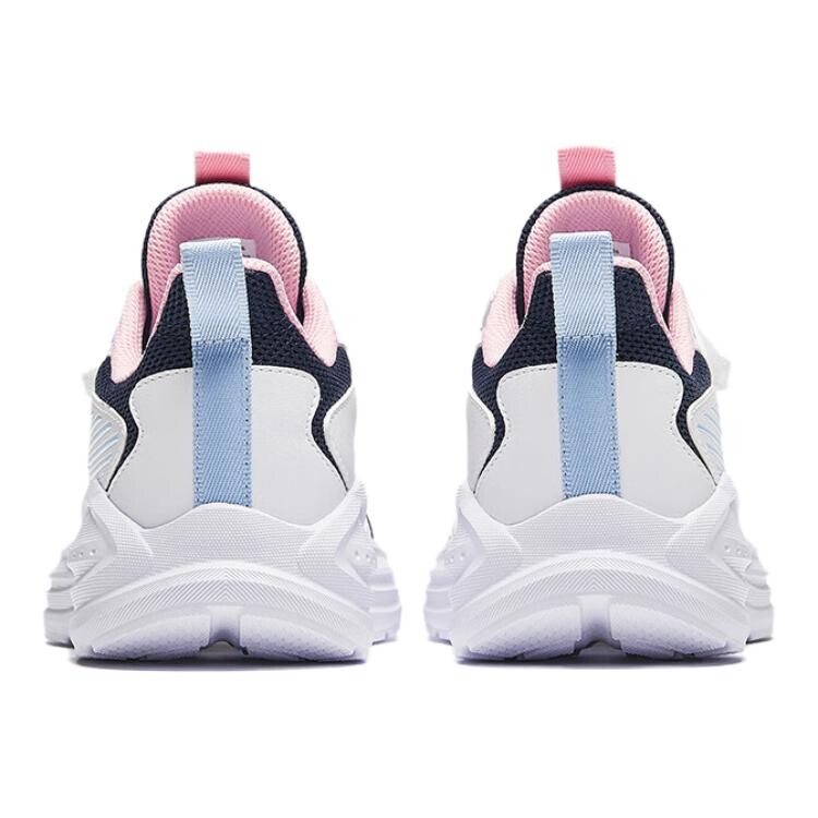 Детские кроссовки GS Low-top Anta Белые/новые чернильно-синие/ярко-розовые Anta Kids, синий — фото 4