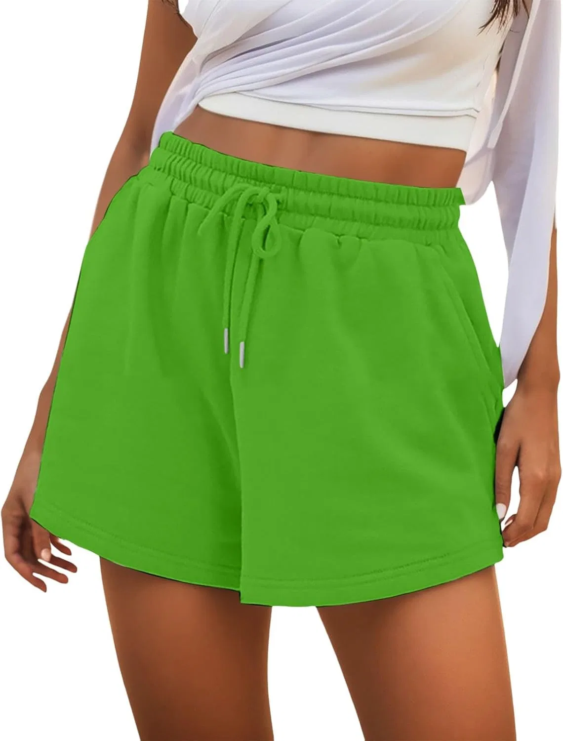 Шорты Active high-waisted, Green
