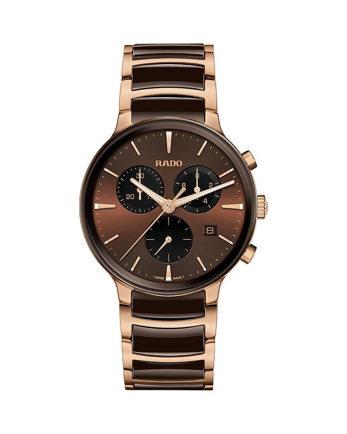 

Centrix Chronograph, 41 мм RADO, коричневый