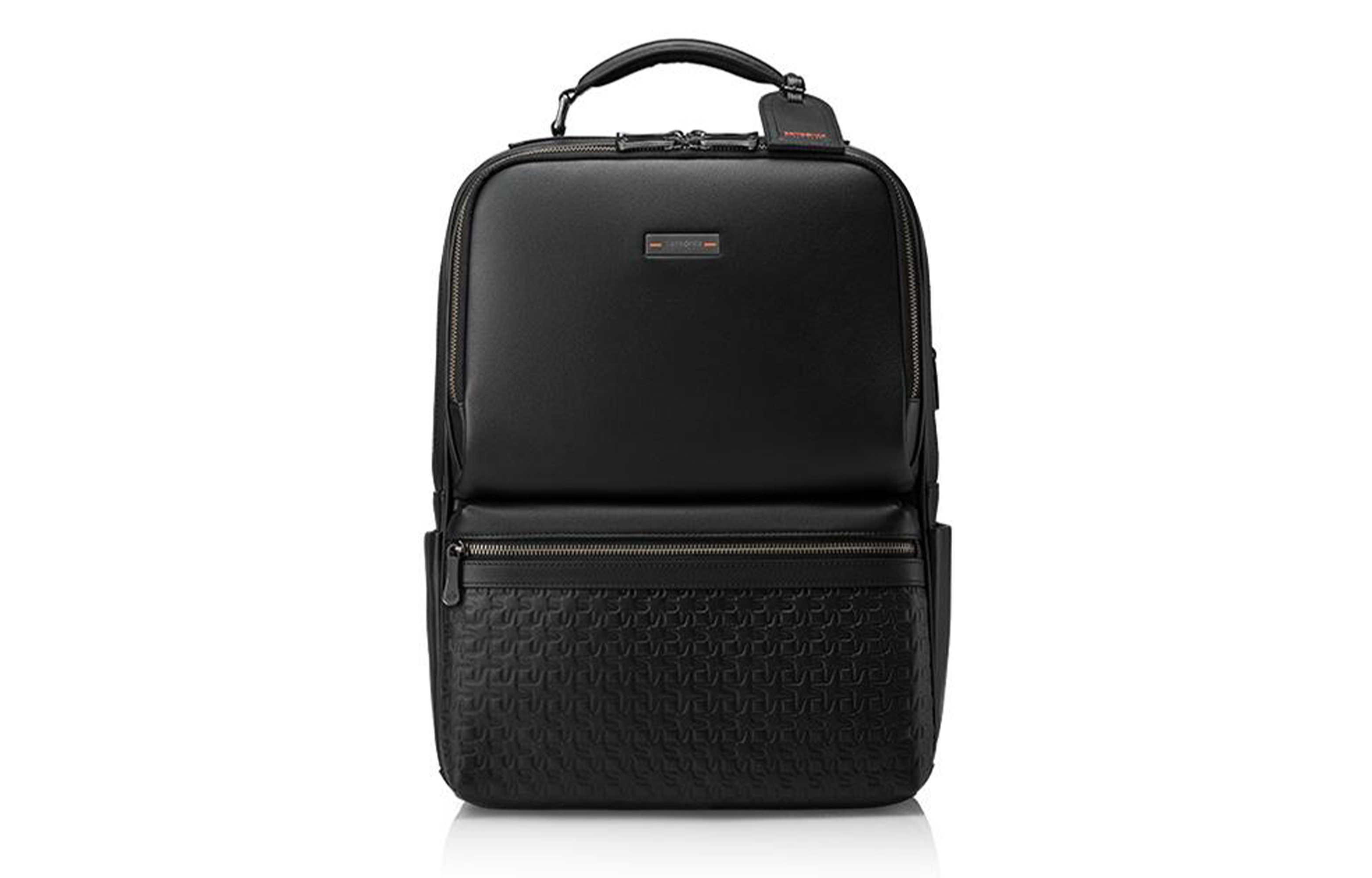 

Samsonite Мужской рюкзак для ноутбука из ткани с натуральной и искусственной кожей черный