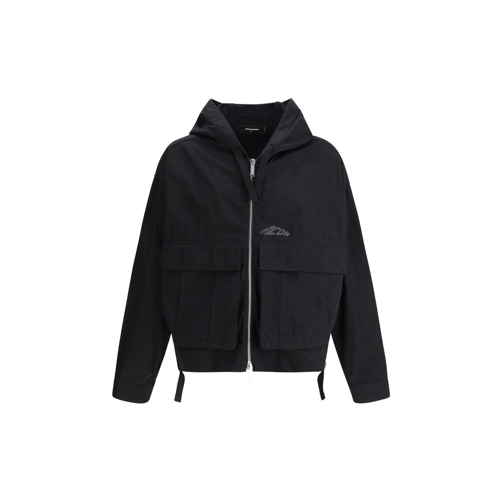 

Мужская куртка-ветровка Dsqua² Icon Ripstop DSquared, черный