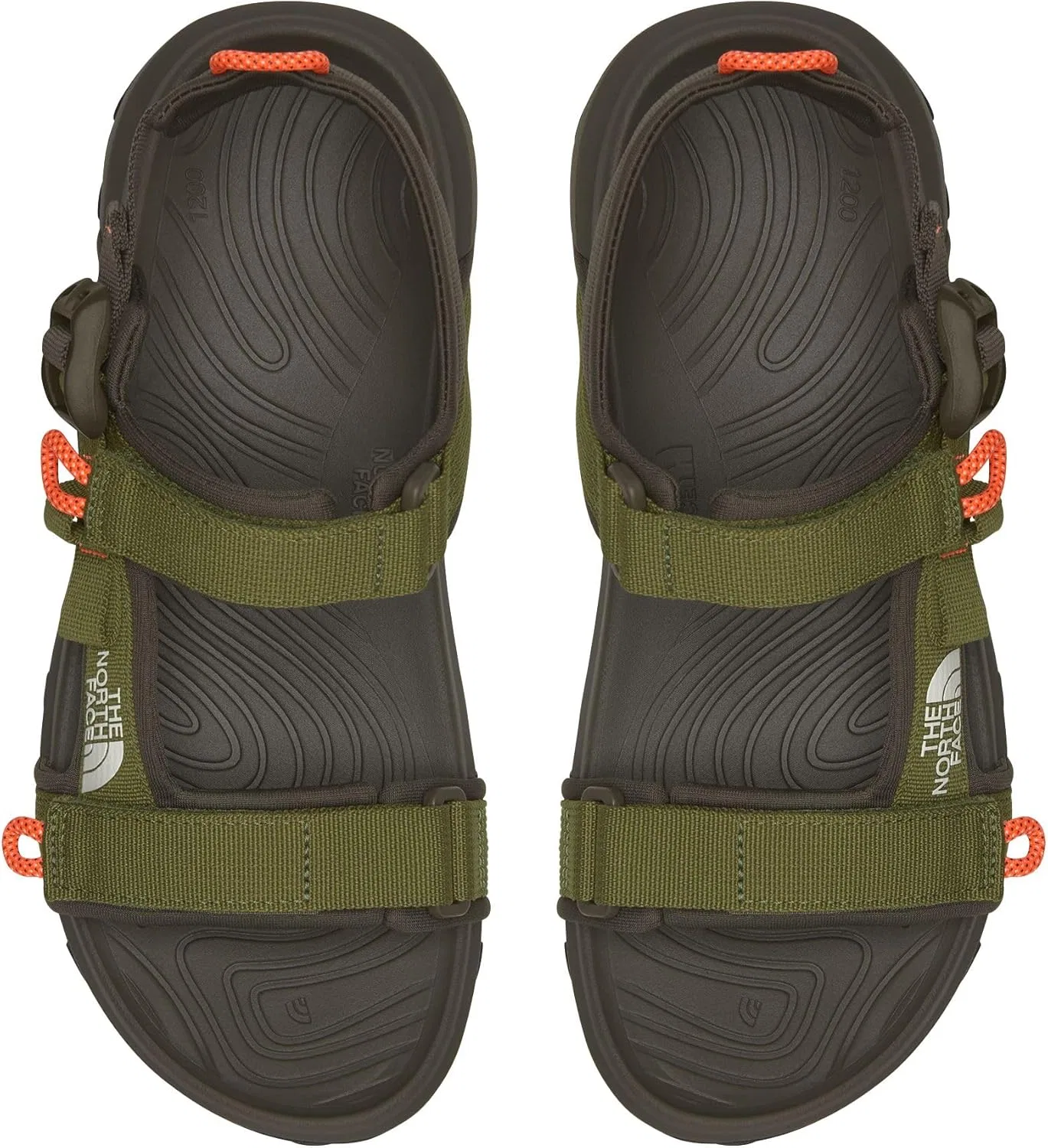 Мужские сандалии The North Face Explore Camp, Forest Olive New Taupe Green — фото 2