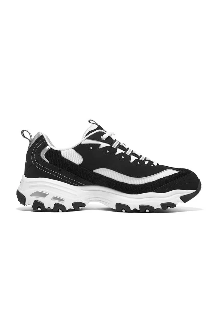 Кроссовки, D'Lites 1.0, Skechers, белый/черный — фото 3