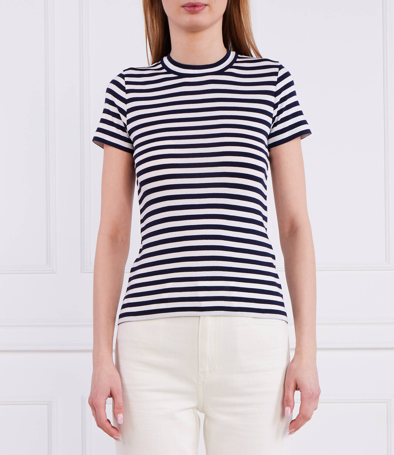 

Футболка POLO RALPH LAUREN slim fit, темно-синий