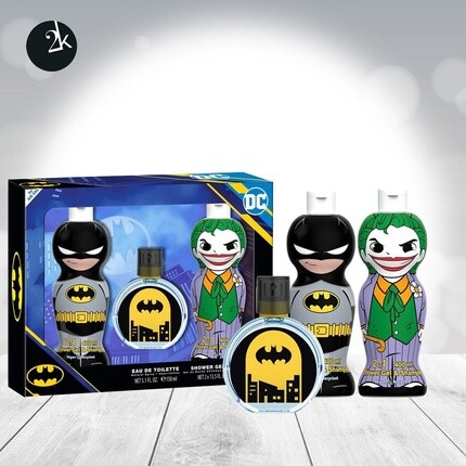 

DC Warner Kids Gift with Batman & Joker Shower Gel 400ml and Batman EDT 50ml