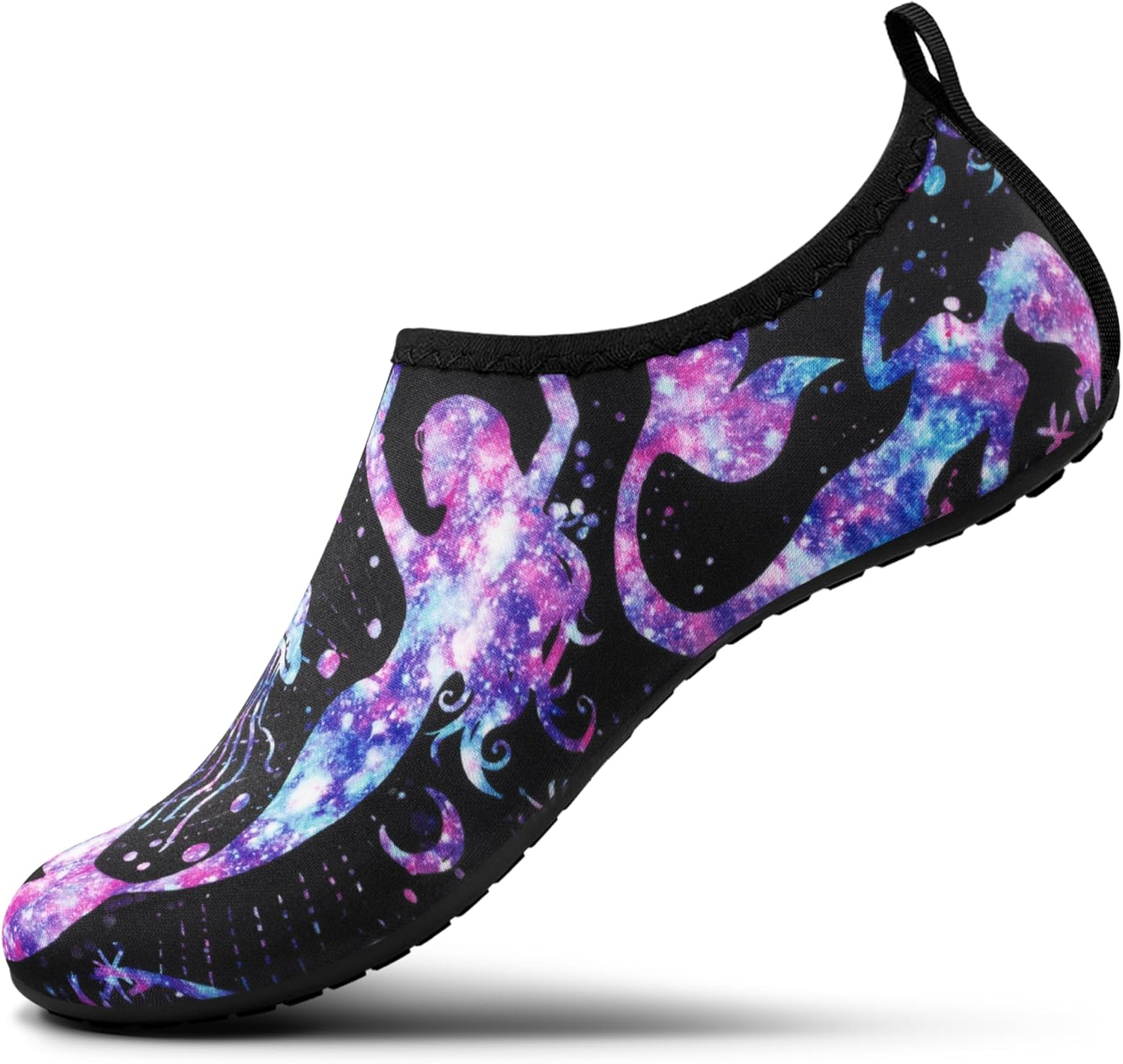 

Водные туфли SEEKWAY для женщин и мужчин, взрослые, быстросохнущие акваноски, босоножки с противоскользящей подошвой для пляжа, плавания, реки, бассейна, озера, серфинга, черные SK002(U)